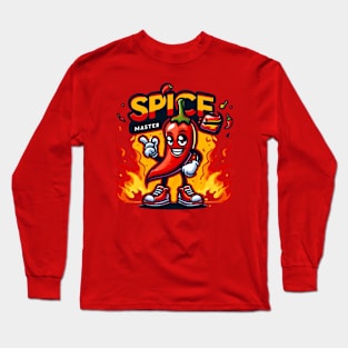 Spice Master Chili Pepper Long Sleeve T-Shirt